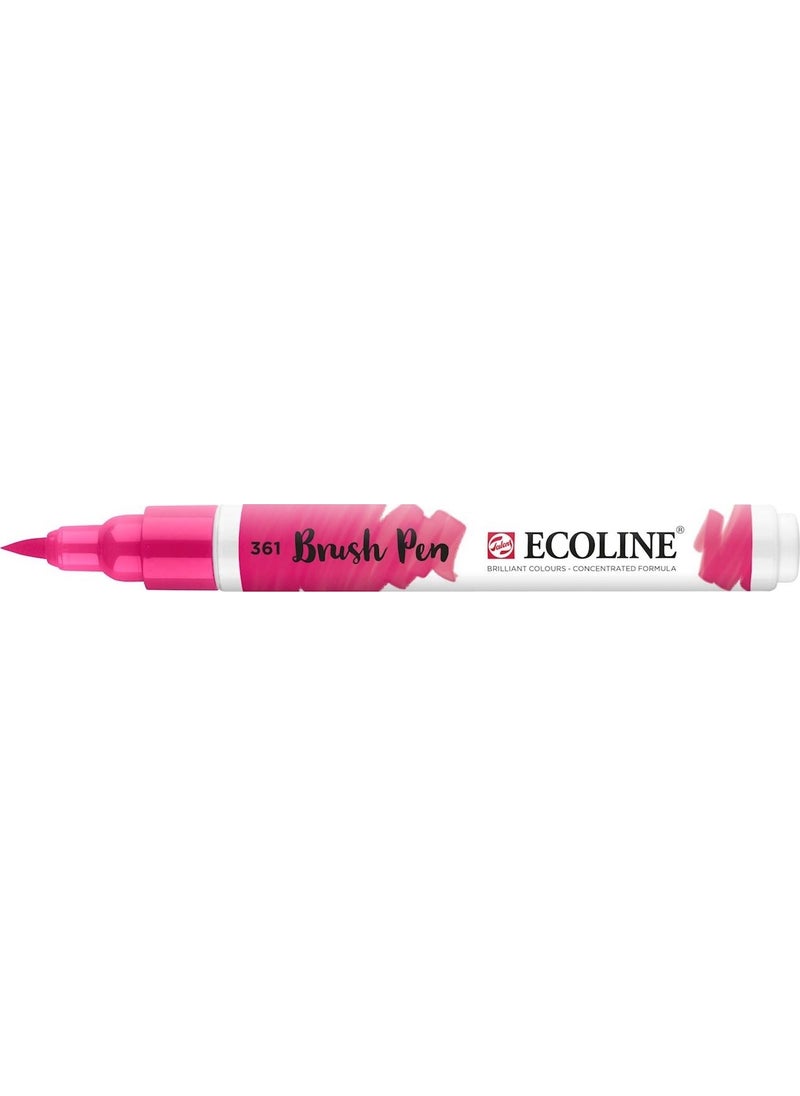Talens - Ecoline Brush Tip Pen Light Rose - Image 1