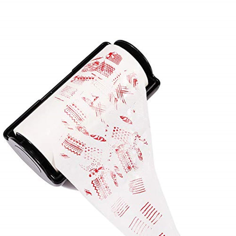 LiBiuty Nail Stamper Clean Sticker Black Stamping Gel Remover Paper Art Pattern Removal Tool Manicure Accessories