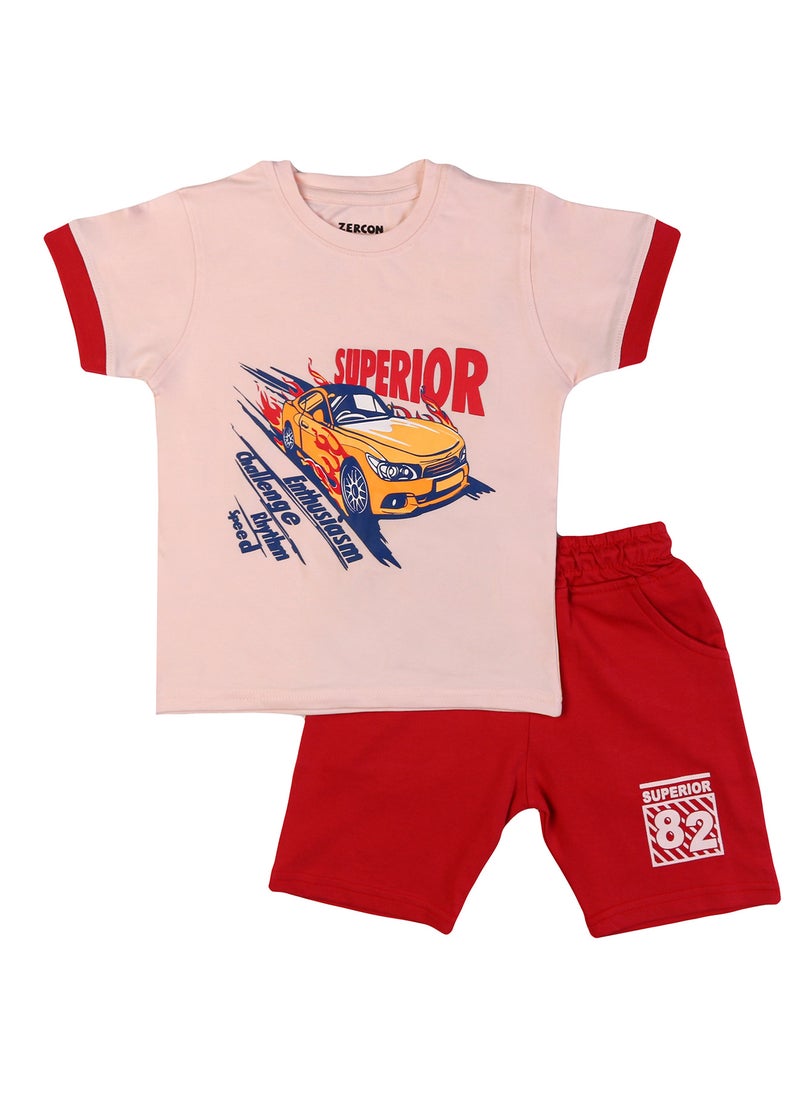Zercon Summer Pajama Set for Boys  - Image 1
