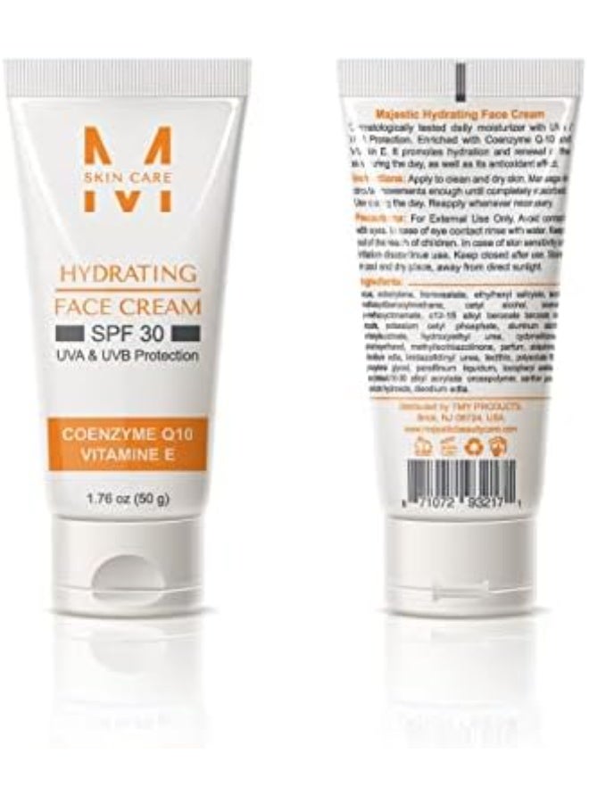 Majestic Hydrating Face Cream SPF 30 UVA & UVB Protection