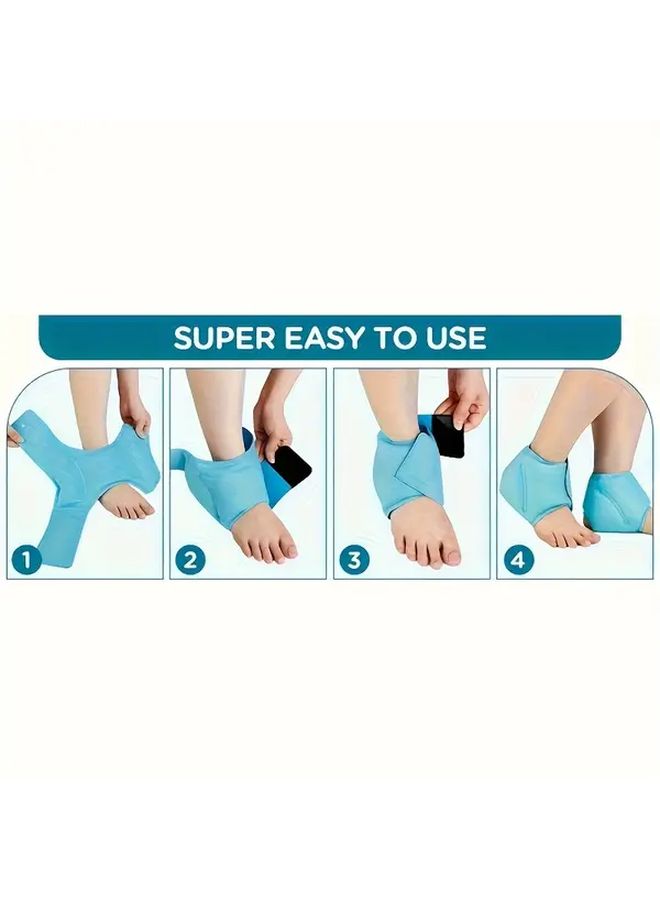 Reusable Cold Compress Ice Pack For Ankle 1pc - Image 5