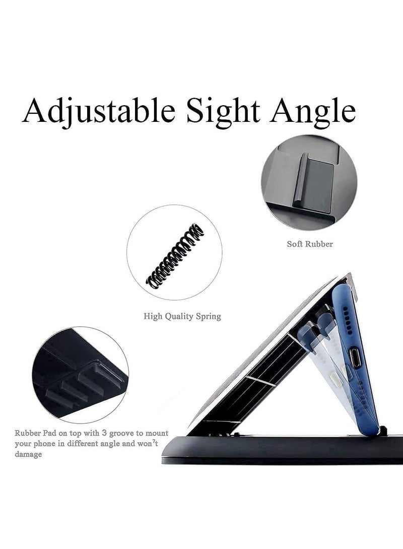 Car Phone Holder, Mount, Silicone Mat, Anti-Slip Desk for All Kinds of Dashboard Center Console Mount Compatible with iPhone/ Android Devices - Image 5