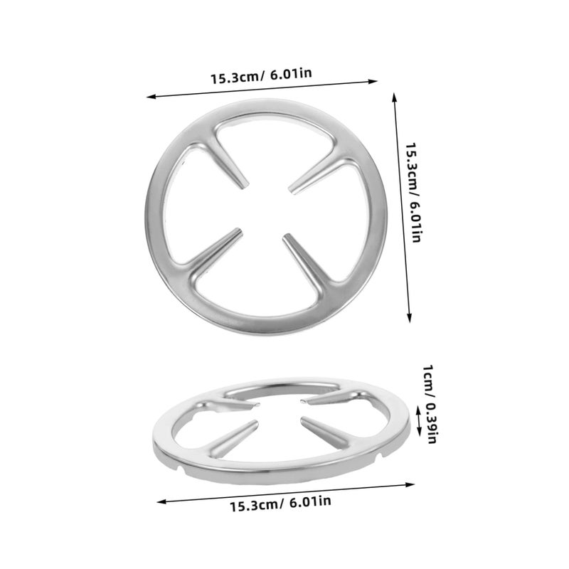 Wok Ring Support For Gas Stove Easy Install Milk Pan Rack Bracket - Image 3