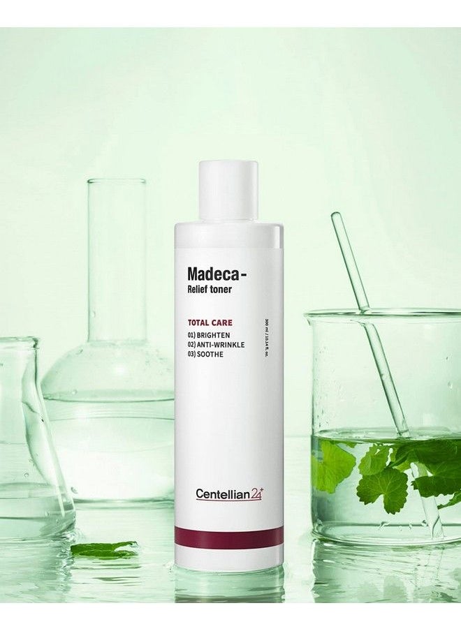 CENTELLIAN 24 - Relief Toner (300 Ml/10.14 Fl Oz) Korean Skin Care Wrinkle Facial Toner For Soothing/Calming And Even Skin Tone. Teca Centella Asiatica Allantoin Feverfew & Bergamot Leaf - Image 1