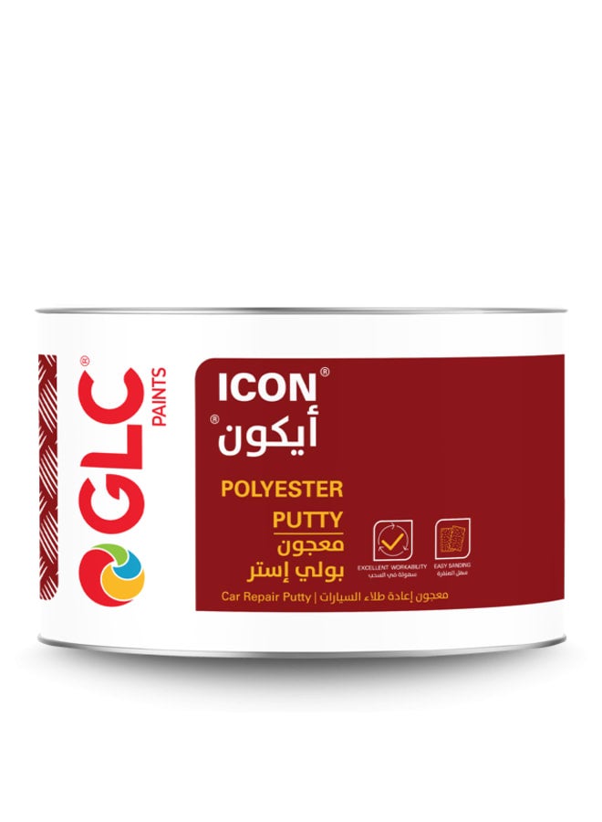 GLC Icon Polyester Putty 0.500 kg GLC