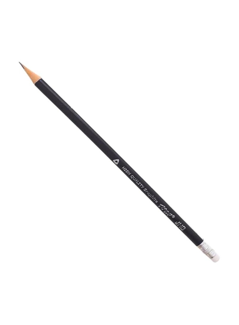 مجموعة من 12 قلم رصاص مستورد مع رصاص جرافيت ناعم وخشب فاخر، مثالية للرسم والتظليل والرسم - للمبتدئين والمحترفين واللوازم المكتبية المدرسية للطلاب (HB) - Image 1