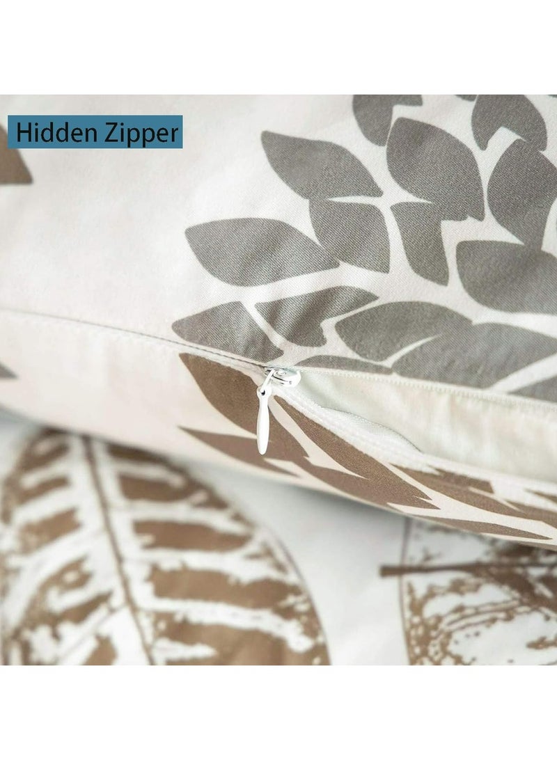 CMGTYYD Throw Pillow Covers Pack of 4,Sofa Pillow Covers 18x18 Inch,Cushion Covers Squre Linen Modern Abstract Geometric Style Home Decor,Decorative Pillow Covers for Couch,Car,Bedroom,Living Room - Image 4