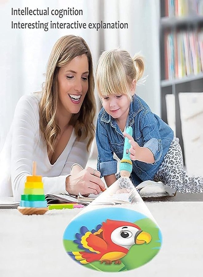 Goyal's Mini Projector Torch Toy with 3 Slides, 24 Patterns - Safe, ABS Material, Easy, Creative Learning & Bedtime Stories, Transform to Night Light for Ultimate Comfort - Image 4