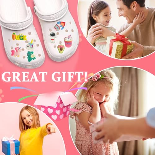 MAYCREATE 30Pcs Clog Slippers Charms Assorted Cartoon Clog Slipper Charms For Girls Rubber Charms For Clogs Slipper Casual Clogs Decoration Charms Fashion Clogs Charms, Black - Image 4