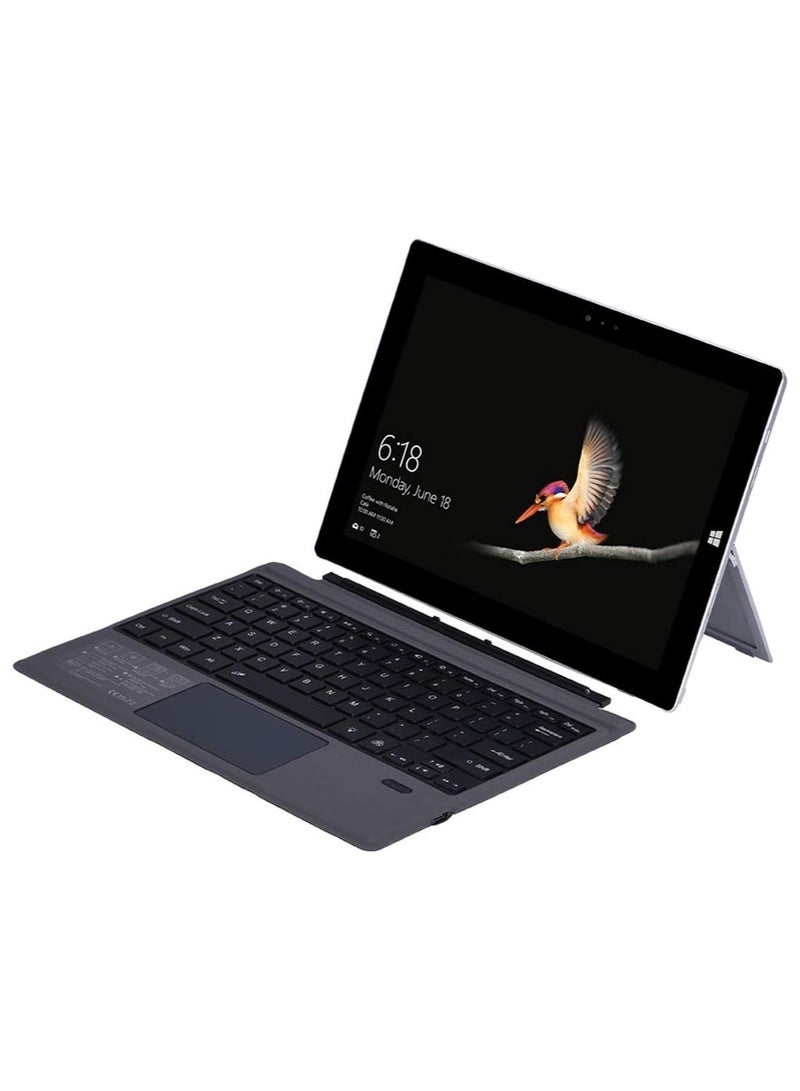 General Microsoft Surface pro3 / pro4 / pro 2017 / pro6 / pro7 Universal Magnetic Adsorption Bluetooth 3.0 Keyboard Holster with Colorful Backlight  - Image 1