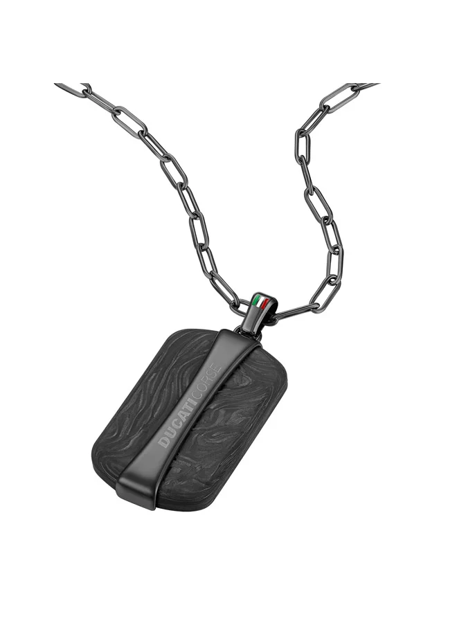 دوكاتي كورس Corse Grey Necklace For Men
