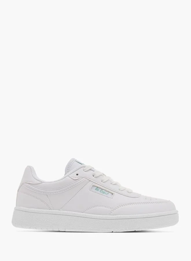 Lee Cooper Womens Panelled Sneakers With Lace-Up Closure