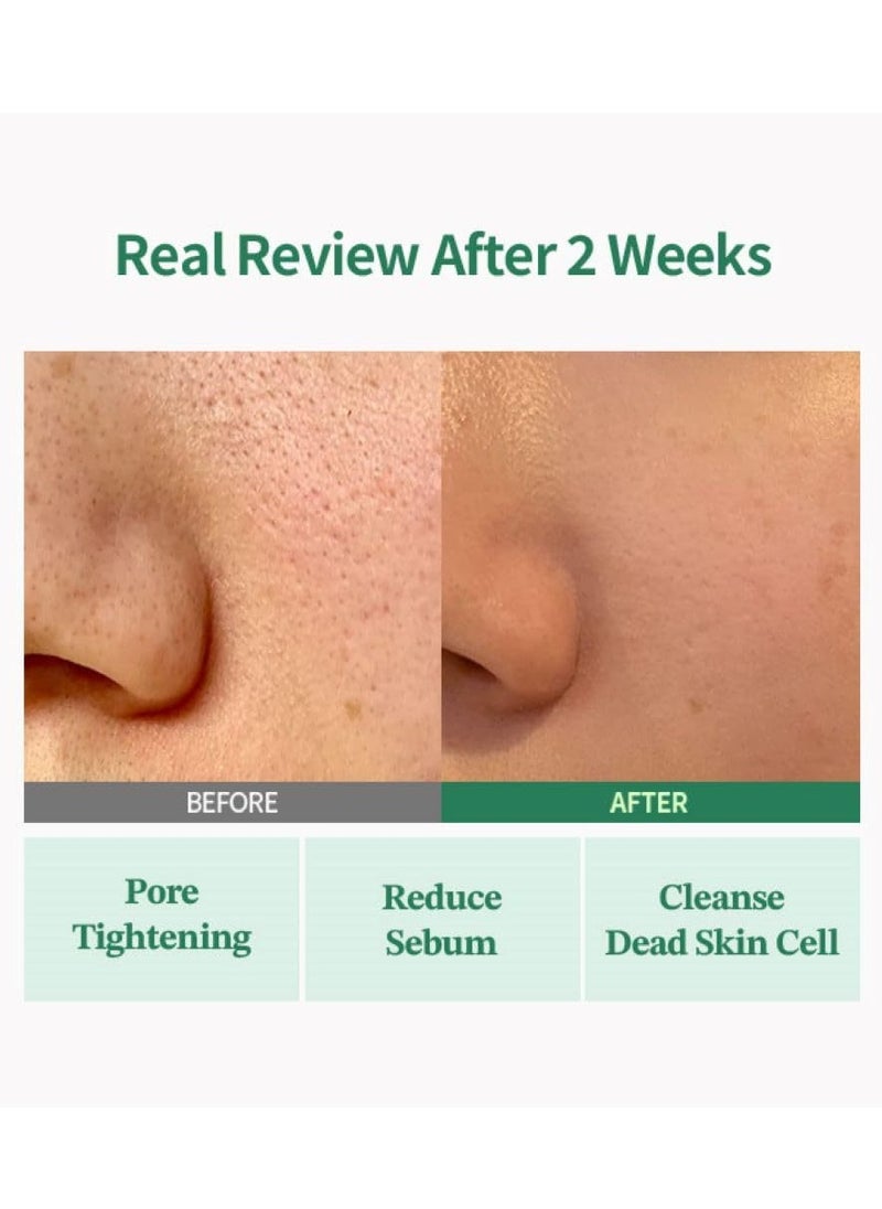 Generic - Green Tomato Pore Lifting Ampoule + | Instant Pore Minimizing & Tightening Facial Serum for Enlarged and Saggy Pores | Korean Skincare | 1.01 Fl Oz - Image 1
