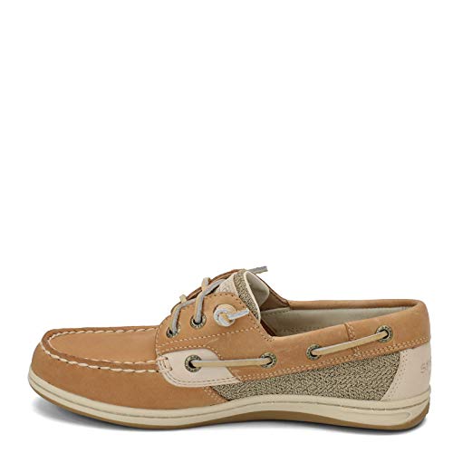 Sperry Womens Songfish Boat Shoe, Linen Oat, 7.5 - Image 5