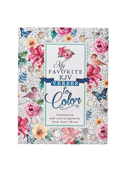 Coloring Book My Favorite KJV Verses  - Image 1