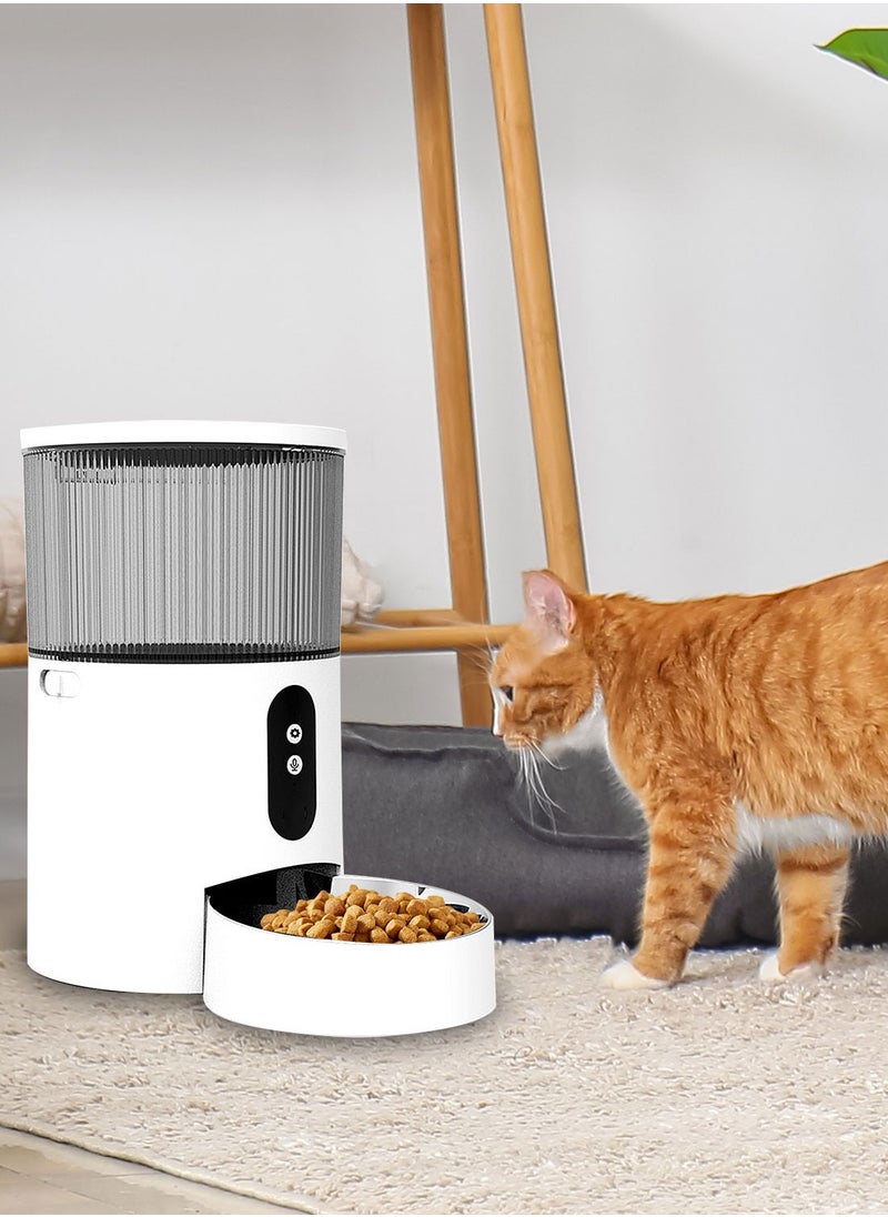 Kidle Intelligent Pet Feeder Automatic Cat Feeder Dog Feeder Cat and Dog Food Dispenser Self Feeder  - Image 2