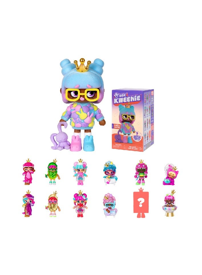 Moose Toys Kweenie Mystery Quirky Kweens 4-Inches, Assorted 1 Piece (Style & Color May Vary) | XOX Kweenie Figurine | Collectible Doll | Includes Display Case | Collectible Figurine | Perfect Gift for Girls & Collectors! - Image 1
