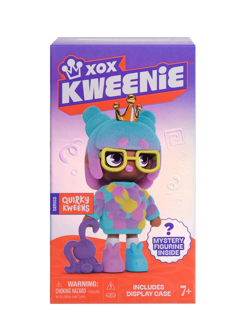Moose Toys Kweenie Mystery Quirky Kweens 4-Inches, Assorted 1 Piece (Style & Color May Vary) | XOX Kweenie Figurine | Collectible Doll | Includes Display Case | Collectible Figurine | Perfect Gift for Girls & Collectors! - Image 2