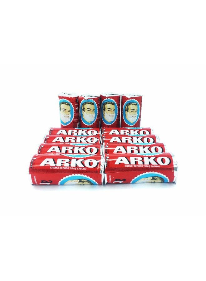 Arko Shaving Cream Soap Stick - 12 Pieces by EVYAP - Image 4