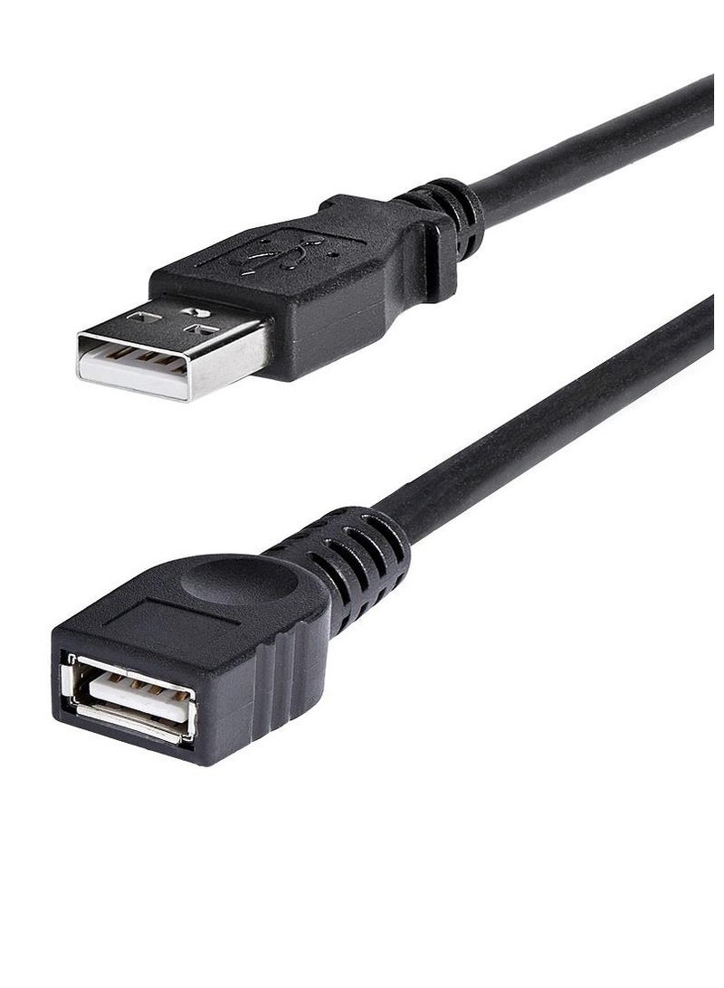 لافا كابل تمديد LAVA بطول 5.0 متر USB ذكر إلى USB أنثى متوافق مع أي مدخل USB مثالي لطابعات USB والماسحات الضوئية ومكبرات الصوت ومحولات عرض USB وأجهزة التخزين ولوحات المفاتيح والفئران والمزيد - Image 1