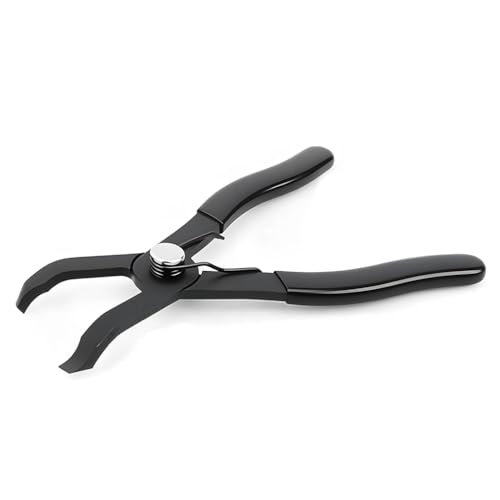 STHIRA® Car Trim Removal Tool, Rubber Push Pin Pliers Set with 30° Offset Jaws, Heavy-Duty Steel Pliers for Automotive Fastener & Clip Removal - Image 1