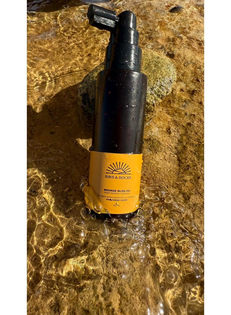 Rays & Rocks Deep Tanning oil - Bronze Bliss 100ml - Image 5