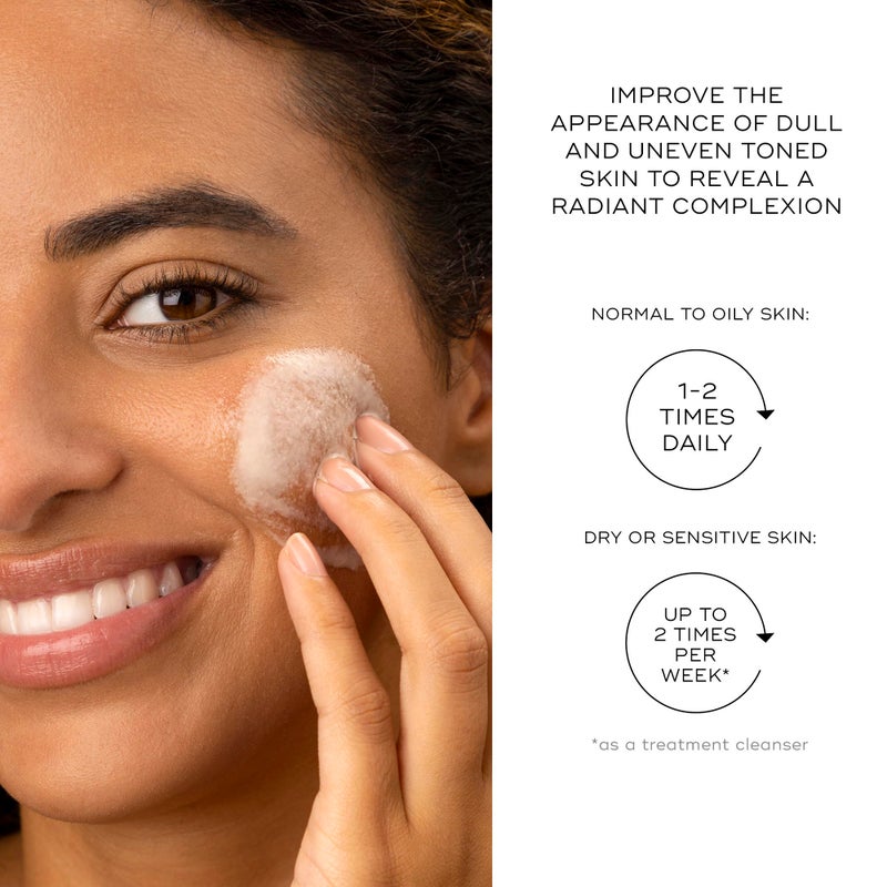 Medik8 منظف الوجه ميديك8 سيرفيس راديانس - منظف يومي يحتوي على AHA و BHA - غسول وجه مقشر ورغوي لطيف - منظف وجه مضاد للشيخوخة - 5.0 أونصة - Image 4