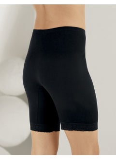 Şahinler Women's Black Lace Rib Leggings MB005  - Image 2
