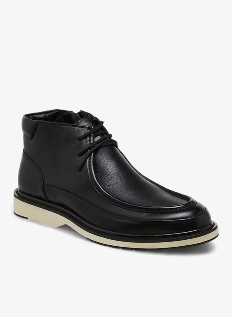 DUCHINI Men's Lace-Up Chukka Boots