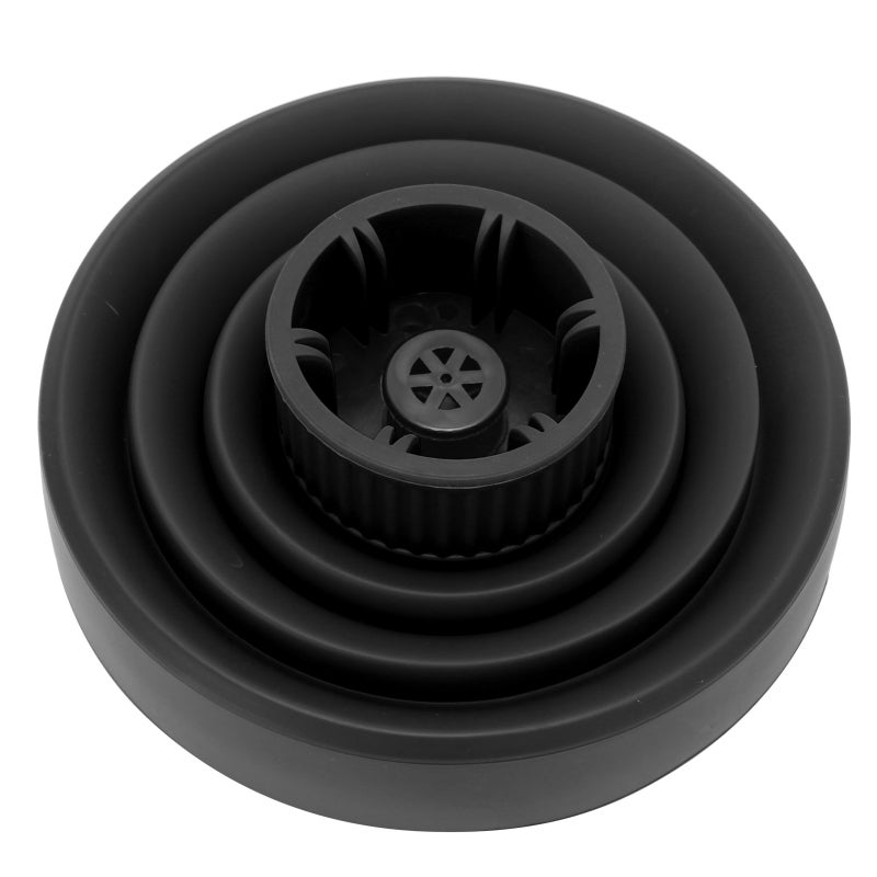 Universal Hair Dryer Diffuser 1.6-2 Inch Collapsible Silicone Diffuser - Dense Air Outlet for Curly Hair Style - Image 1