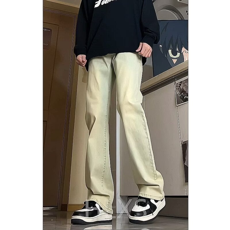 Unisex Classic Denim Jeans Loose Fit Daily Outdoor Wear - Image 2