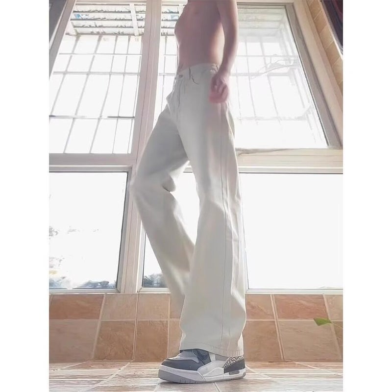 Unisex Classic Denim Jeans Loose Fit Daily Outdoor Wear - Image 4
