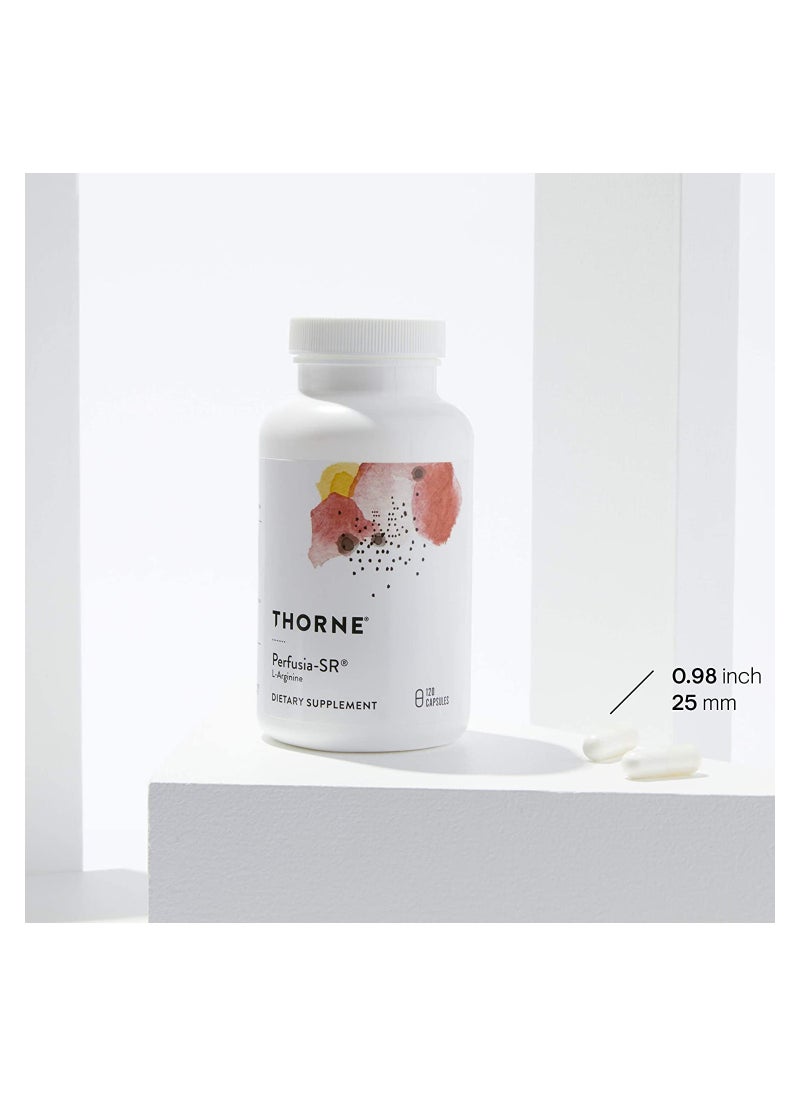 ثورن Perfusia-SR L-Arginine لدعم صحة القلب ، وإنتاج أكسيد النيتريك ، والتدفق الأمثل للدم | 120 كبسولة مكمل غذائي  - Image 5