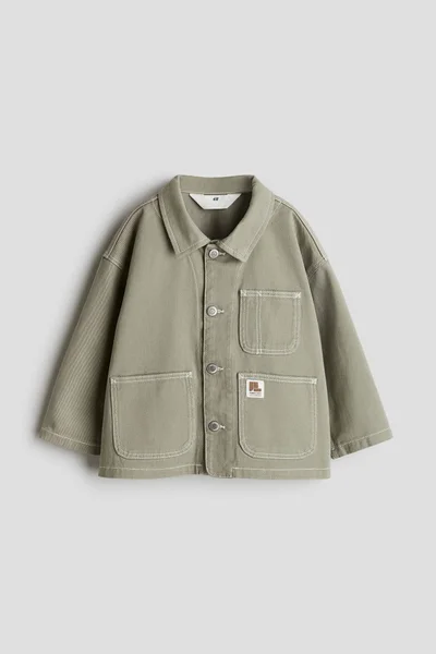 H&M Cotton twill shacket