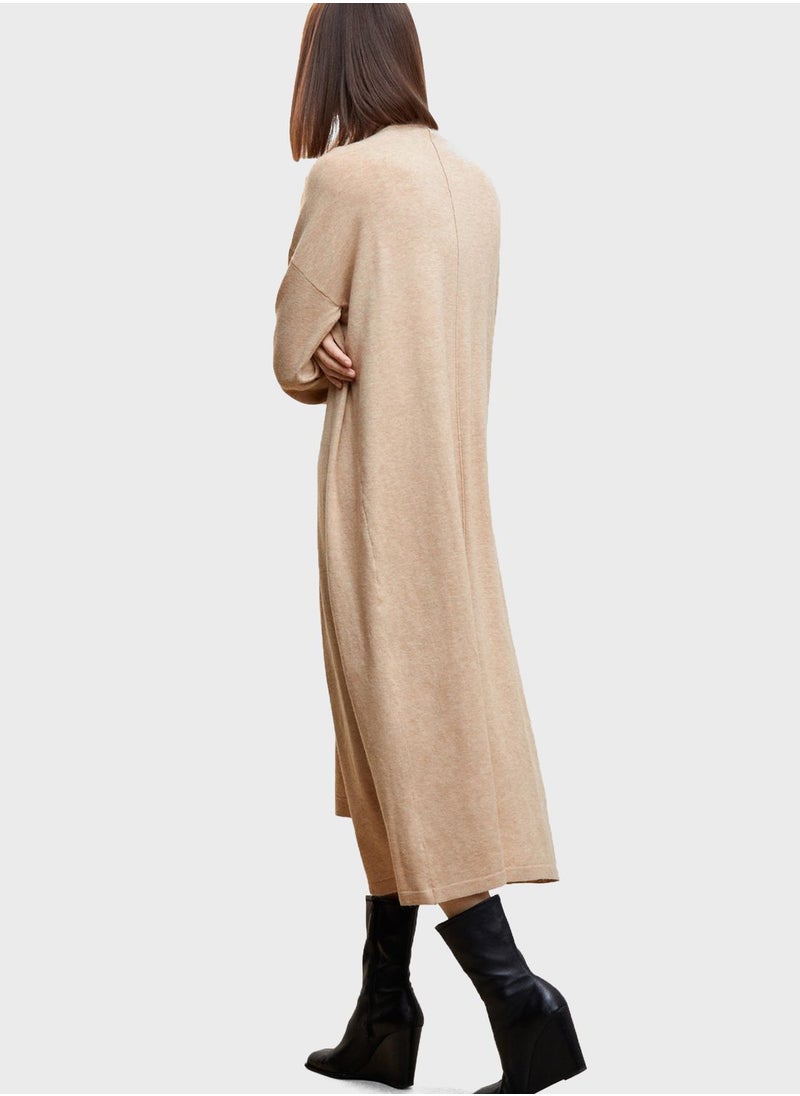 MANGO - Longline Knitted Cardigan - Image 1