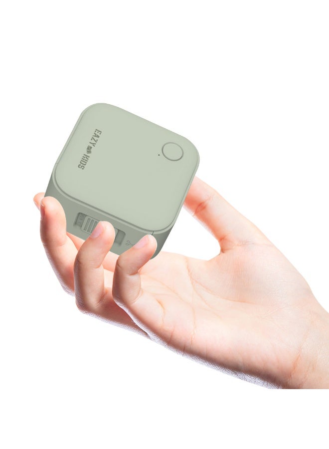 Eazy Kids Mini Label Maker Printer with 180 Labels Roll, Smart App Control for Home, Office, School - Green - Image 2