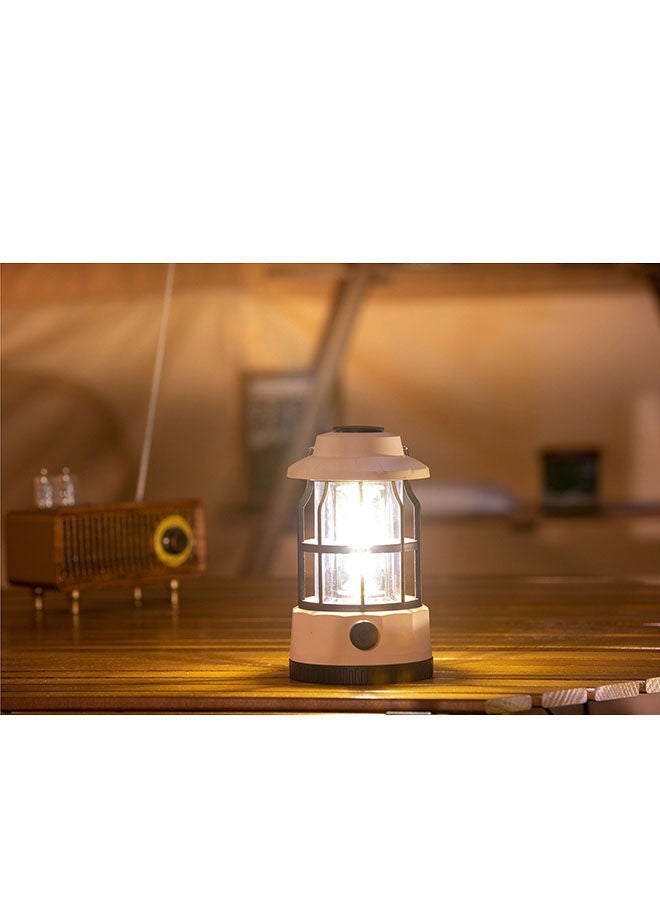 Sharpdo Outdoor Camping LED Lamp, 250 Lumen Tent Light with Double-Row LEDs, Chrome-Plated Anti-Corrosion Handle, Battery Powered - Image 3