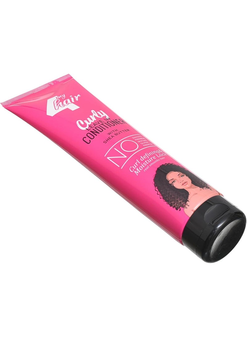 4 My Hair Curly Leave In Conditioner With Shea Butter - 250ml - Image 5