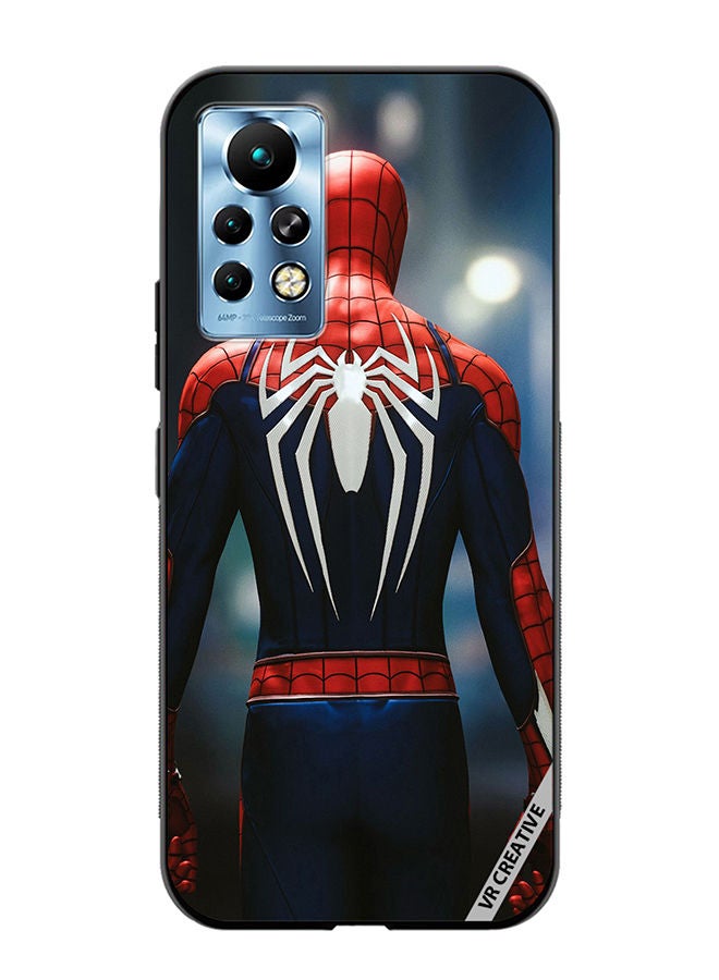 VR CREATIVE Protective Case Cover For Infinix Note 11 Pro Spiderman Back Design Multicolour - Image 1