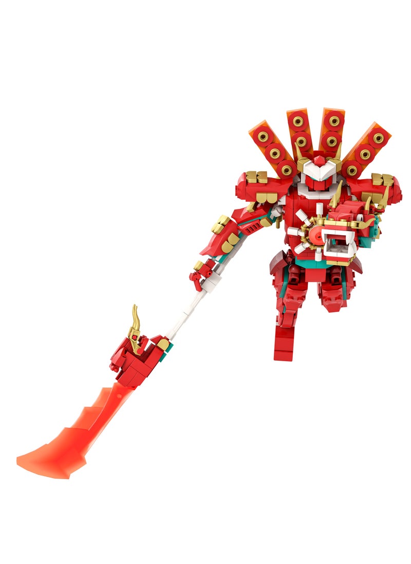 General - Skibidi Toilet Man Toy Building Blocks 549 Pcs Dragon War Audio Man Toy Ideas Toys Battle Game Model Ideas Toys Gifts For Adult And Kids - Image 1