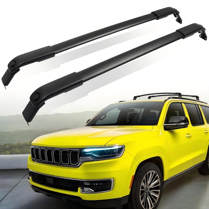 Cross Bar for Jeep Wagoneer Grand Wagoneer Wagoneer L Grand Wagoneer L 2022 2023 2024 Roof Rack Rail Accessories