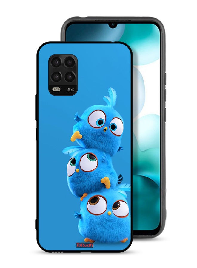 Tolwak Xiaomi Mi 10 Lite 5G Protective Case Cover Cute Birds - Image 1