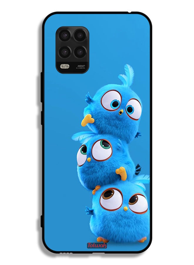Tolwak Xiaomi Mi 10 Lite 5G Protective Case Cover Cute Birds - Image 2