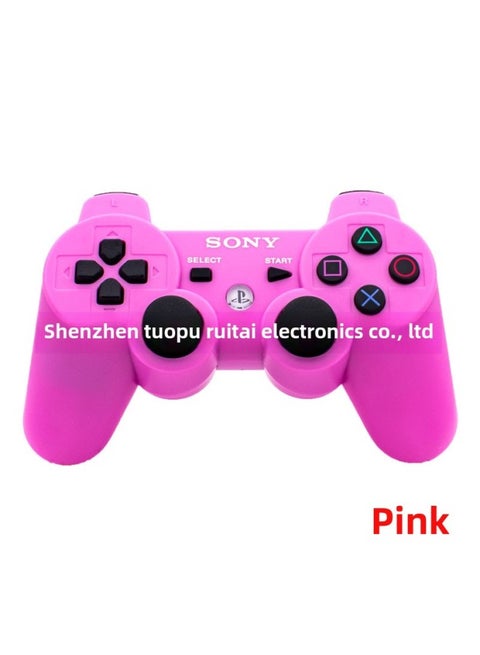 Wireless Bluetooth Ps3 Game Controller Universal Button Gamepad Direct Sale From Manufacturer Digital Computer Gaming Joystick-Product Color:Pink