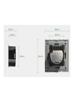 NIBEMINENT Smart Wall Switch White  - Image 3