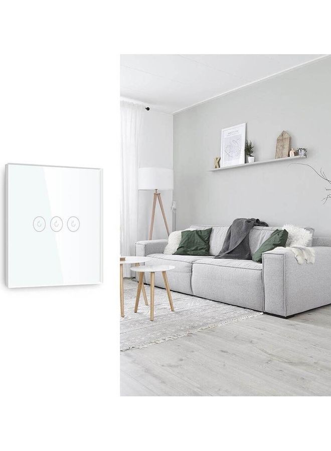 NIBEMINENT Smart Wall Switch White  - Image 2