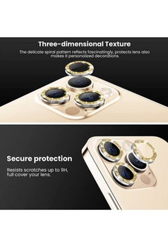 JAJEEK iPhone 13 Pro - iPhone 13 Pro Max Camera Lens Protector, 9H Tempered Glass Camera Cover Screen Protector Metal Individual Ring for iPhone 13Pro 6.1 inch iPhone 13 ProMax 6.7 inch 2021  - Image 4
