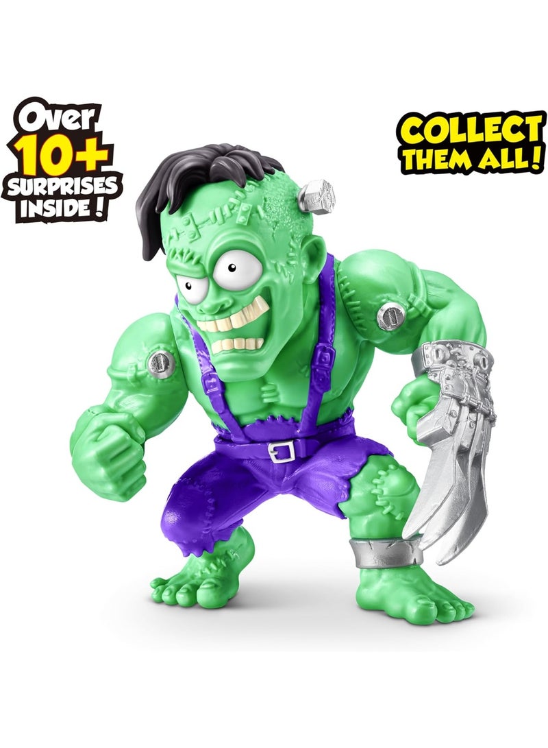 زورو Smashers Horror House Dissect Skeleton Hand Playset with Over 10 Surprises, Build and Create Monster Figures, Slime, Collectible Toys for Kids, Mix and Match Parts for Spooky Creature Fun - Image 2
