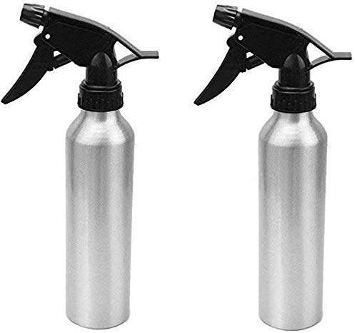 dhruheer Multipurpose Stainless Steel Metal Sprayer Spray or Mist Bottle for Hair Salon Professional Use Home and Office Cleaning 250ml Multicolor 2 - Image 1