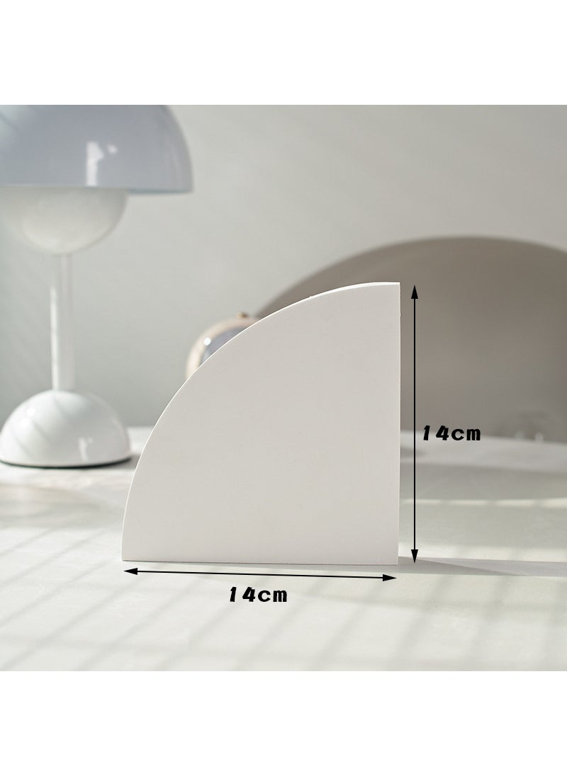 Generic - 3D Geometric Stairs Photo Props Square Circle Fan LT003: Sector 14cm - Image 1